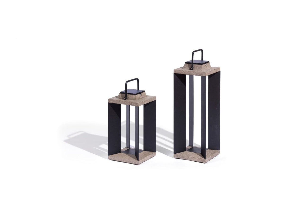 Les Jardins Teckalu Lanterne solaire moyen modèle solaire 500 Lumens