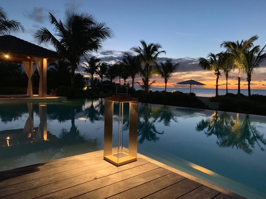 Les Jardins Teckinox Lanterne solaire grand modèle 500 Lumens