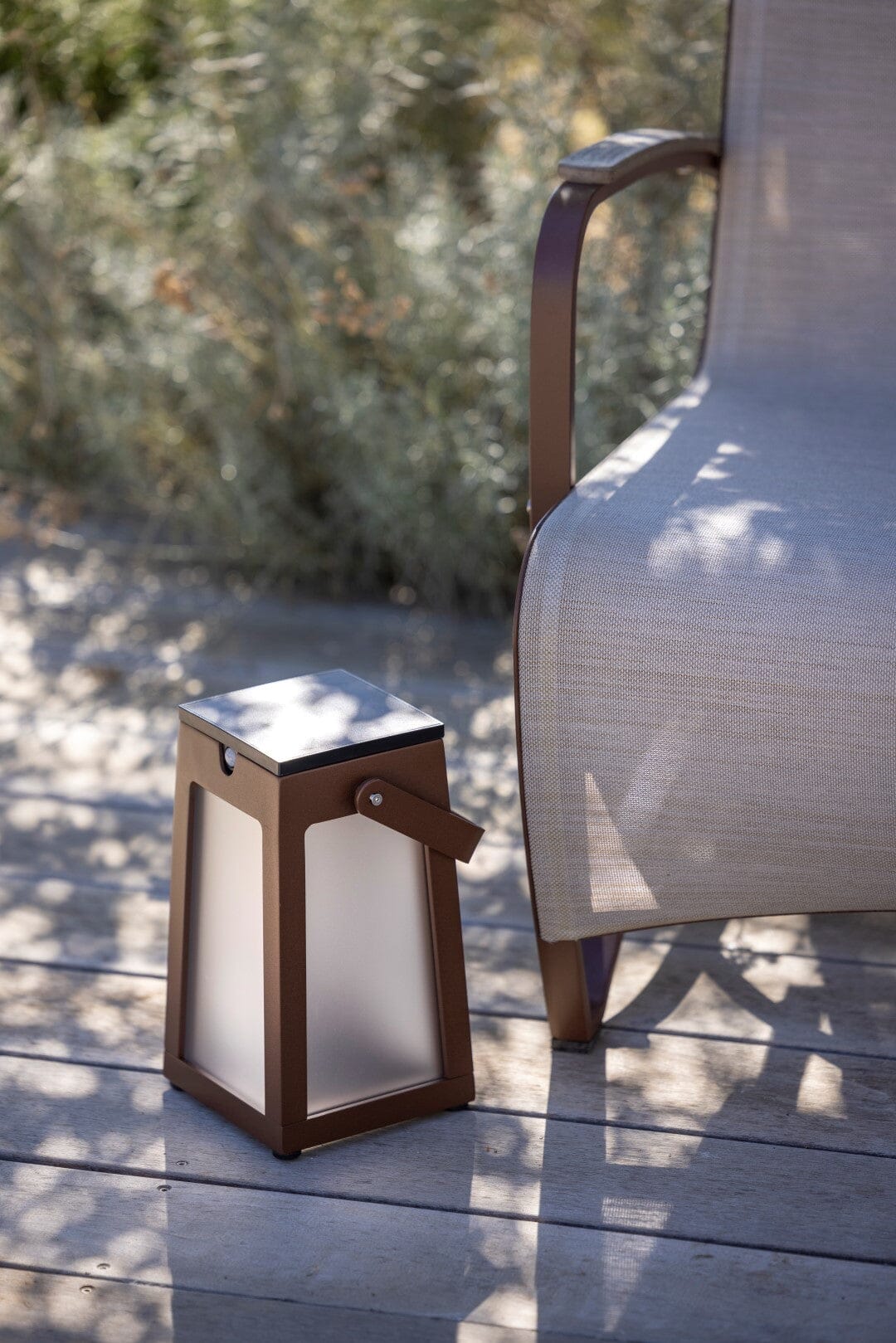 Les Jardins Tinka Lanterne solaire Aluminium solaire 300 Lumens