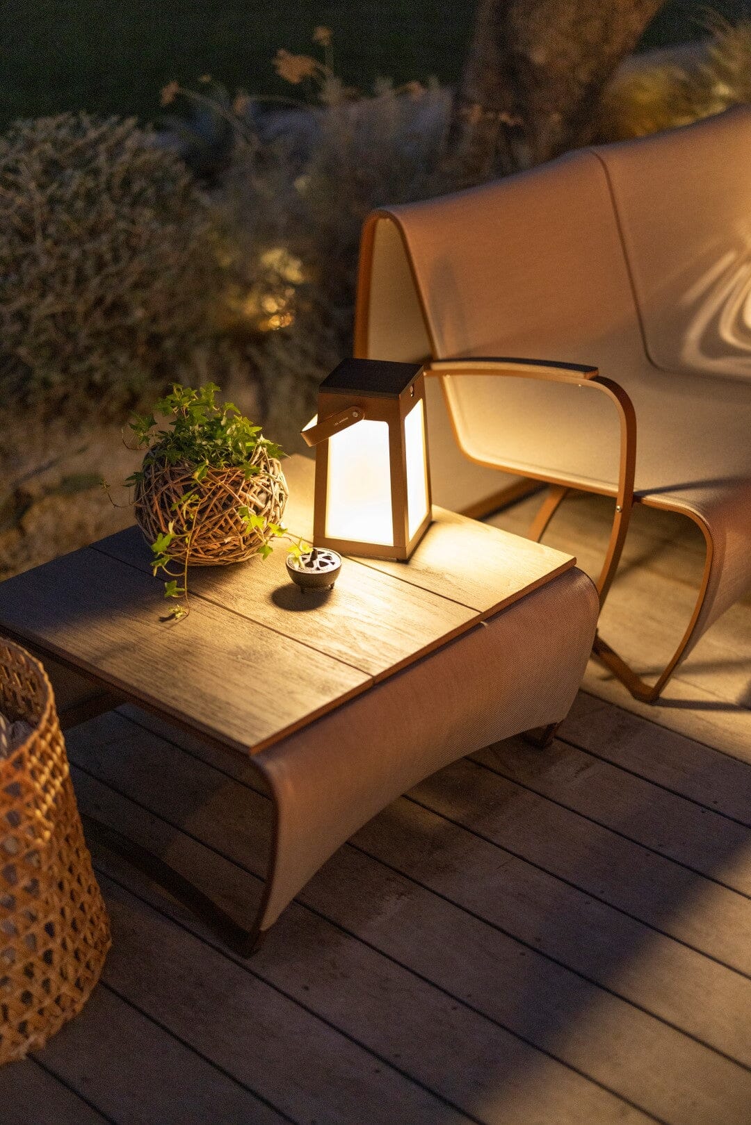 Les Jardins Tinka Lanterne solaire Aluminium solaire 300 Lumens