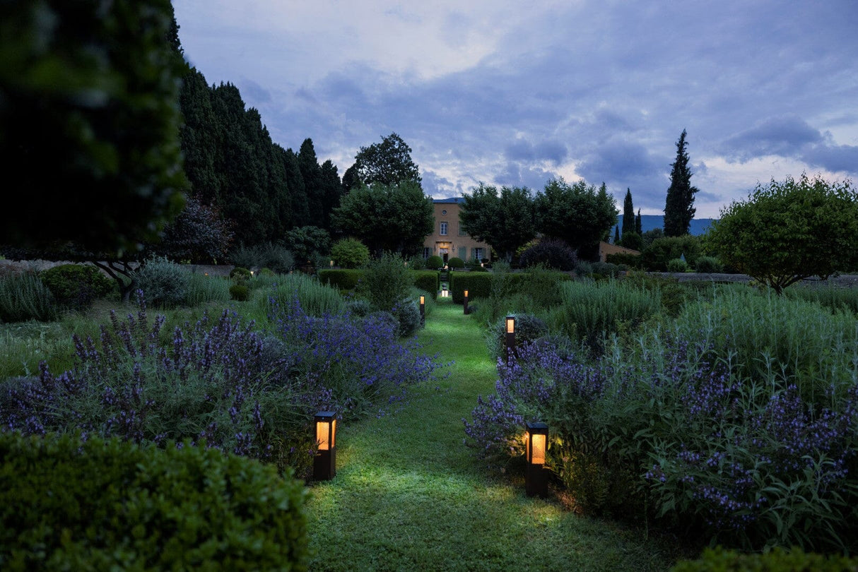 Les Jardins Tradition Borne solaire h:40cm solaire 500 Lumens