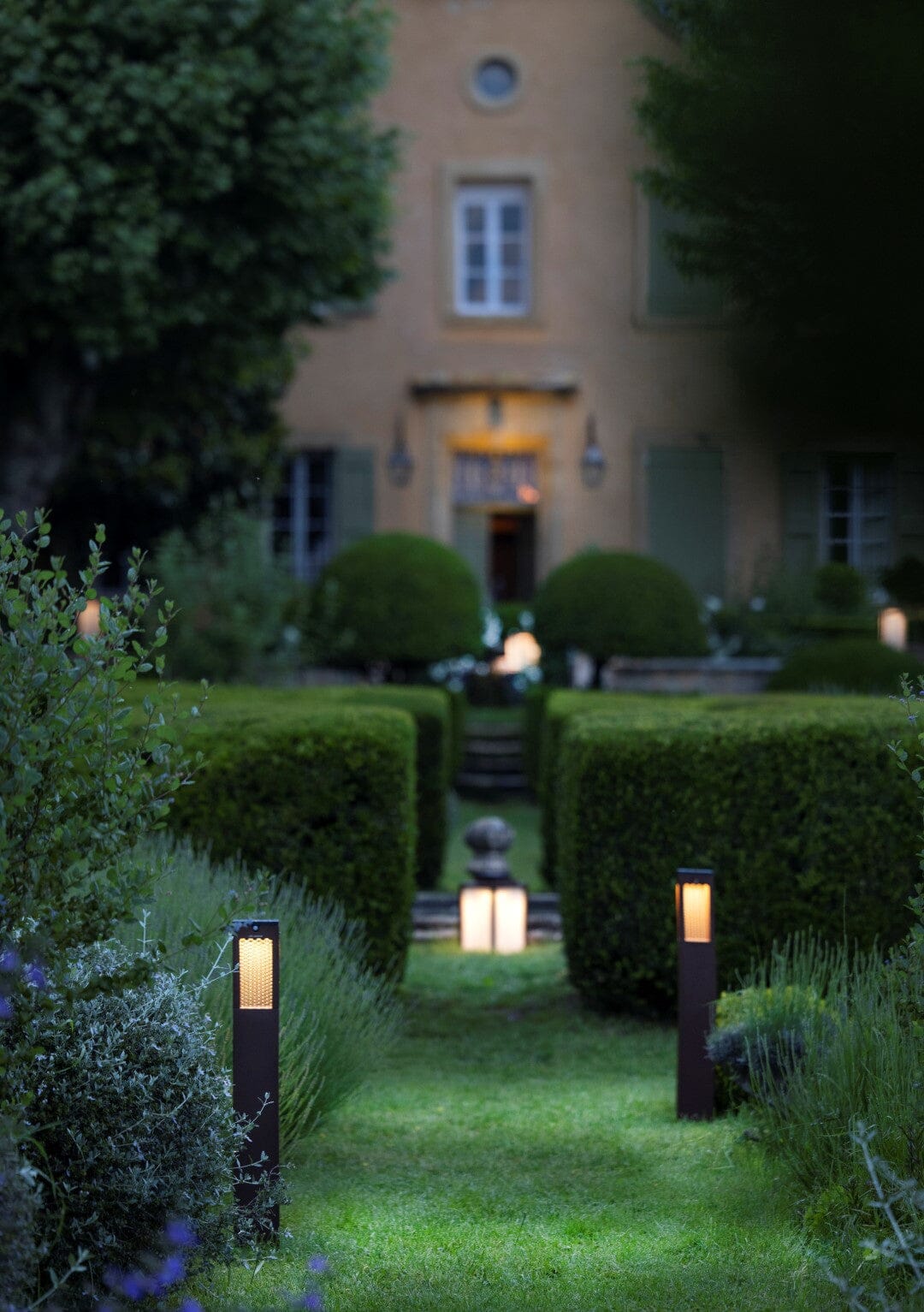 Les Jardins Tradition Borne solaire h:90cm 500 Lumens