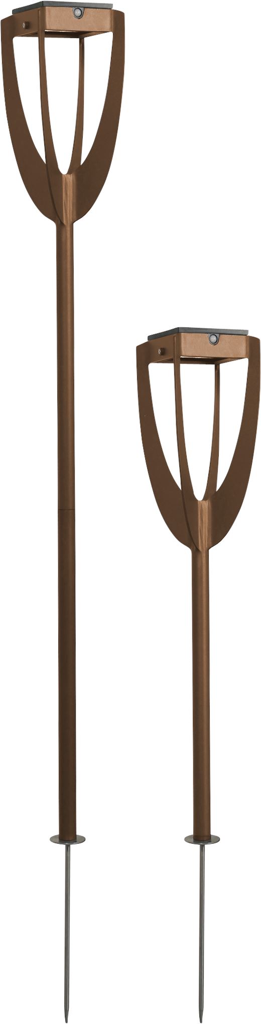 Les Jardins Tulip Torche solaire 300 Lumens