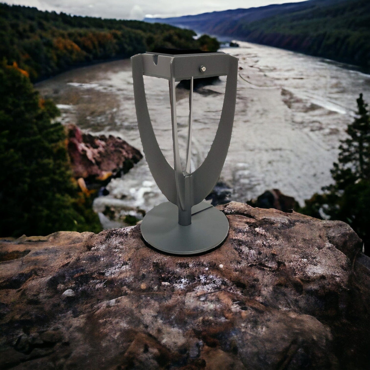 Les Jardins Tulipe Lampe Solaire Alu 300 Lumens