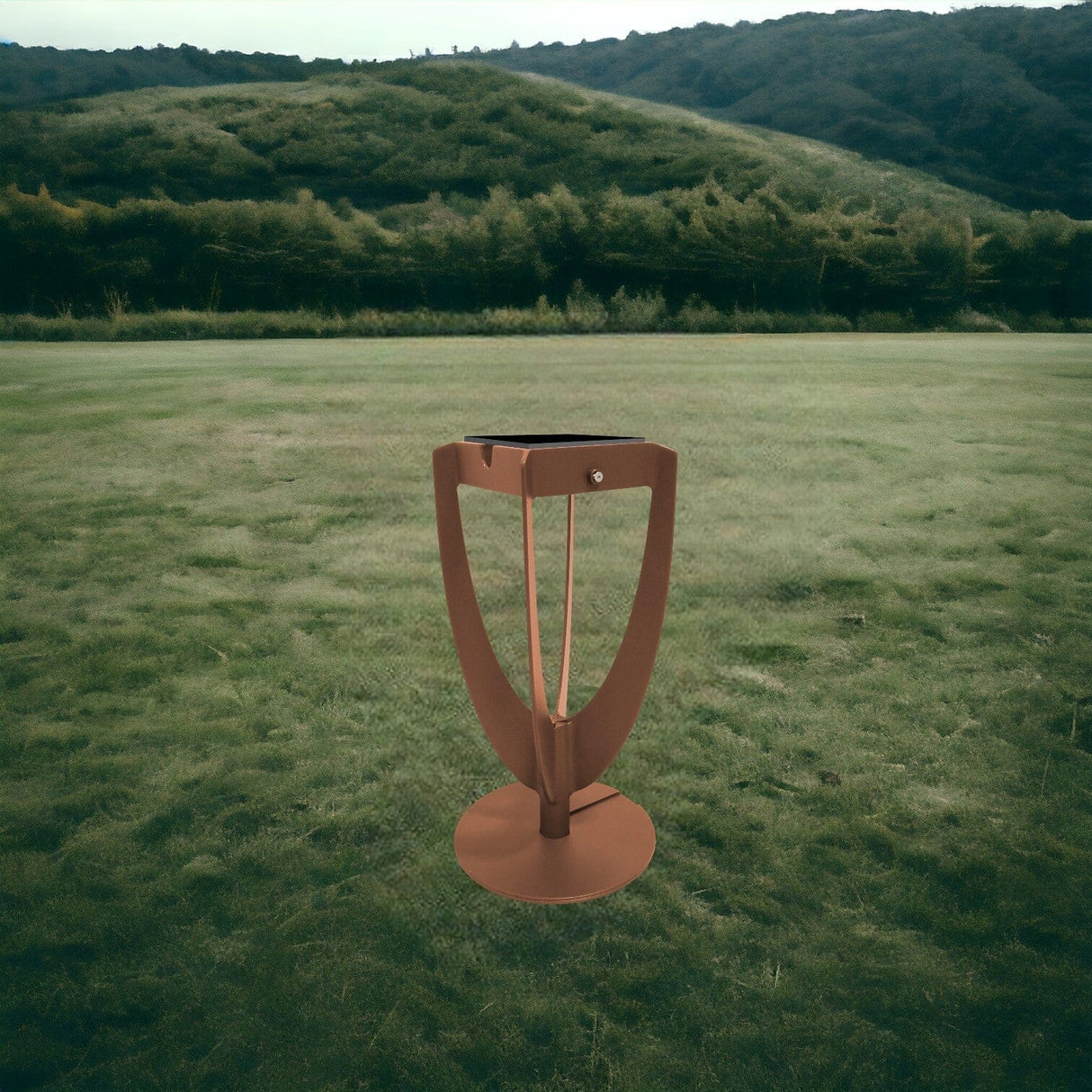 Les Jardins Tulipe Lampe Solaire Alu 300 Lumens