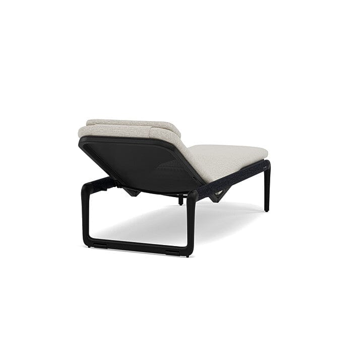 Manutti Flows Chaise longue textile, coussins en sus
