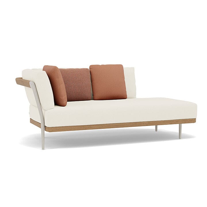 Manutti Flows Set de coussins Right Corner Double End Seat (Cat.A) TE-Vanilla-1