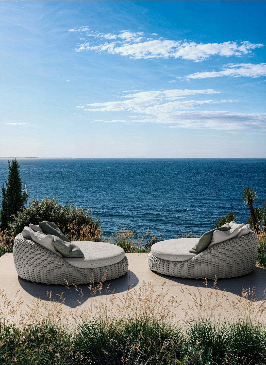 Manutti Kobo Daybed, coussins non inclus