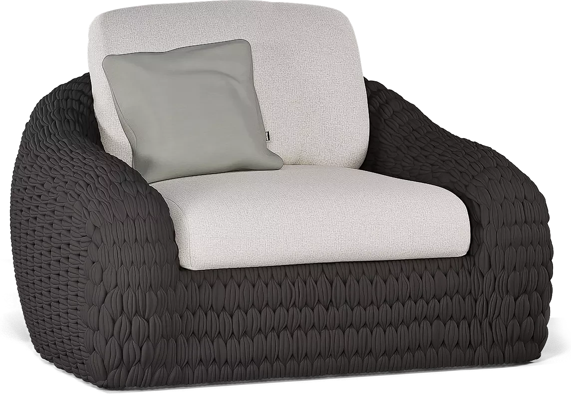 Manutti Kobo Set de coussins Haut dossier Fauteuil club 1-Seater