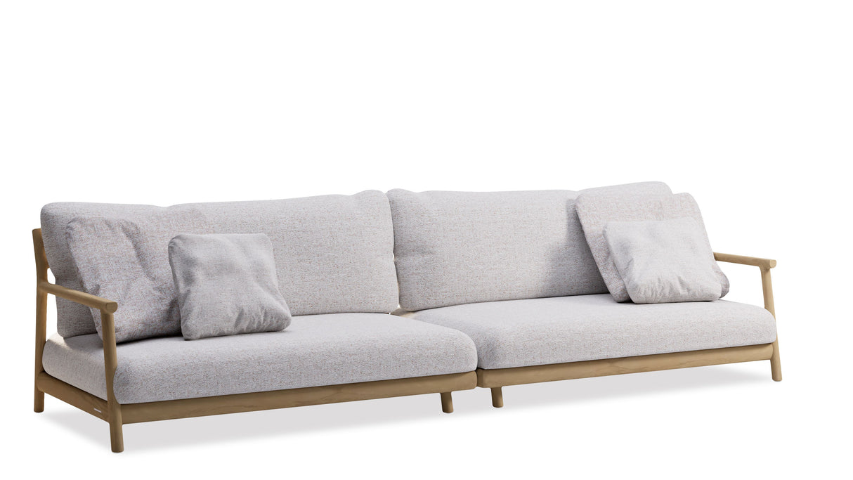 Manutti Muyu 3-seater Sofa - Canapé 3 places, coussins en sus