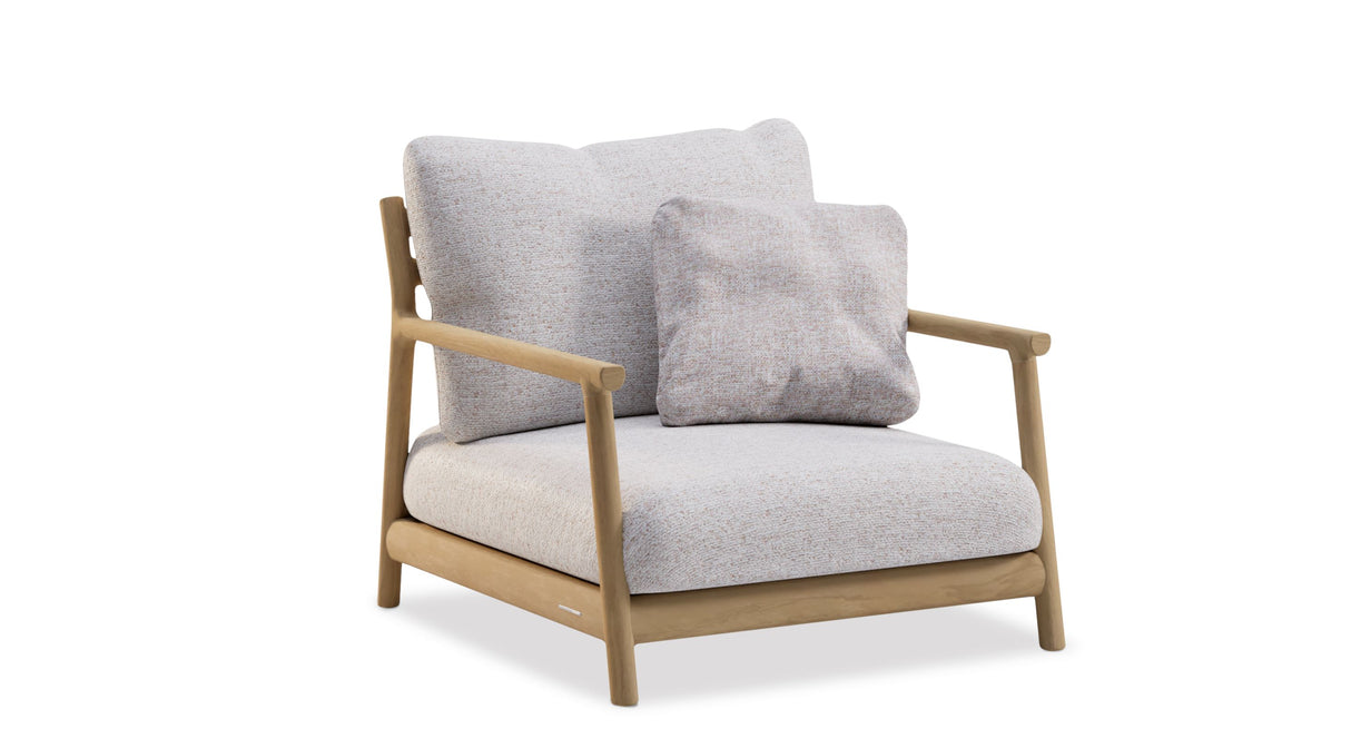 Manutti Muyu Lounge Chair - Fauteuil Club Lounge, coussins en sus