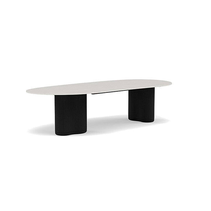 Manutti Ogado Table Organic 310x135cm Teck Scuro HFTS Céramique Speckled Sand 12mm (5K73)