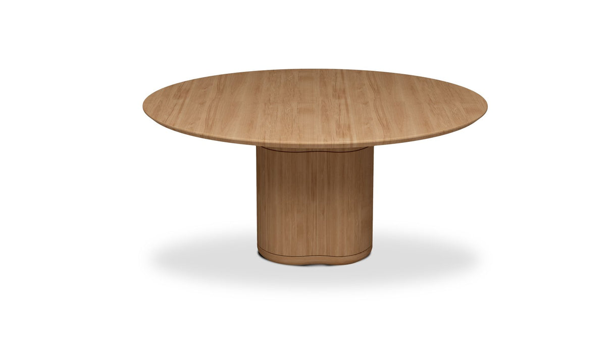 Manutti Ogado Table Repas Ø160cm Brushed Teak