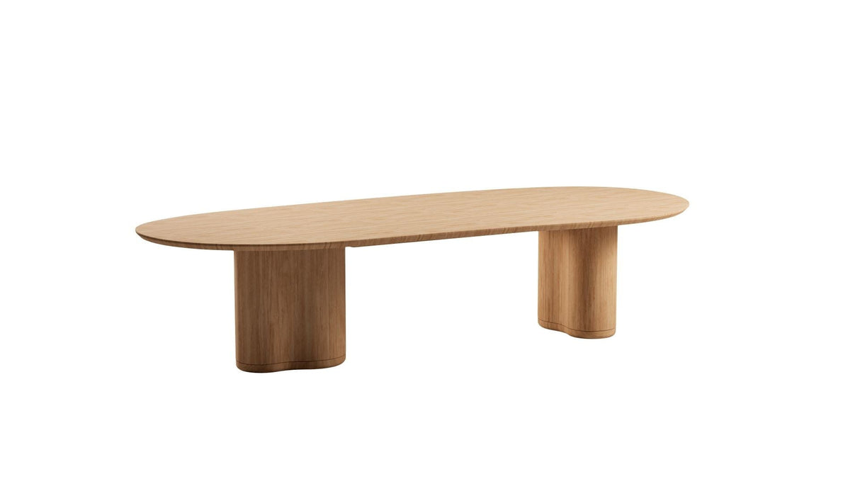Manutti Ogado Table repas Organic 310x135cm Brushed Teak