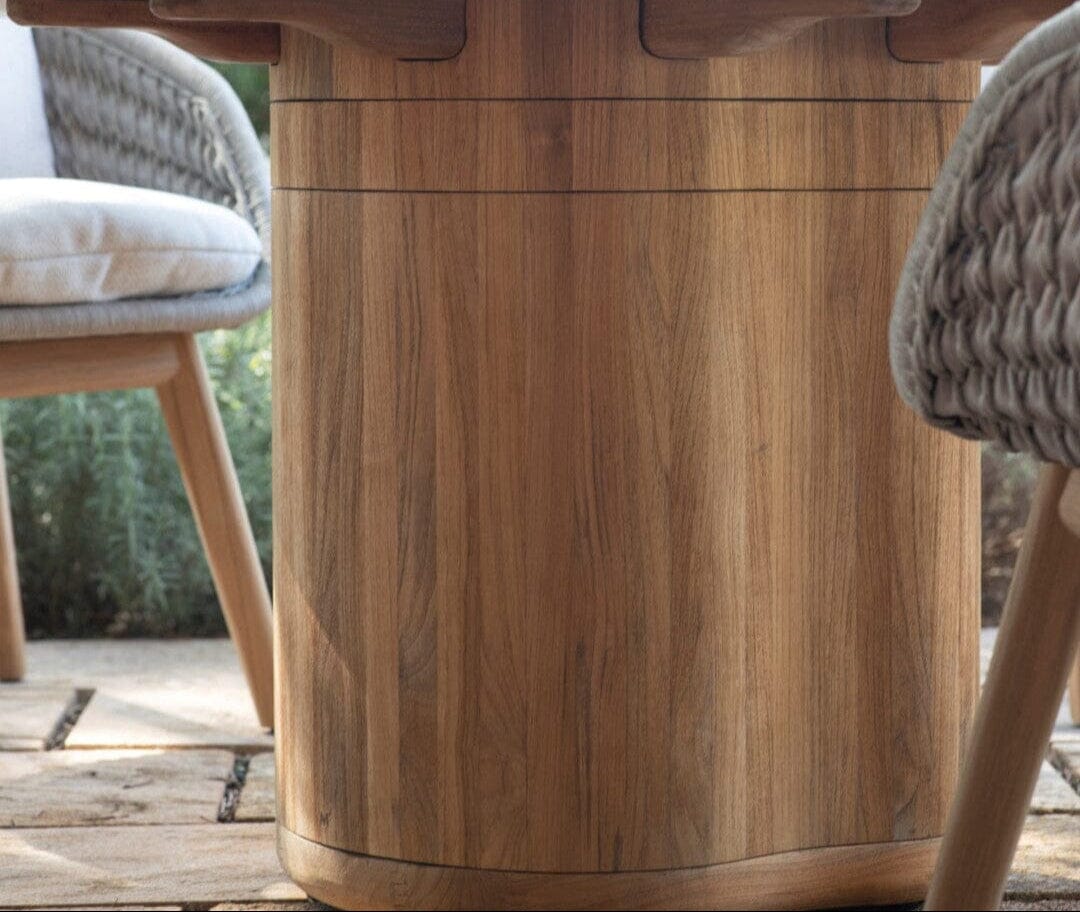 Manutti Ogado Table repas Organic 310x135cm Brushed Teak