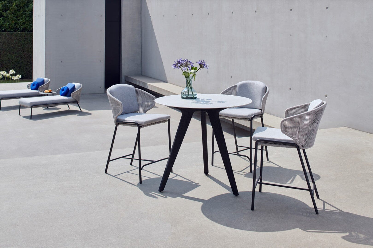 Manutti Radoc Radius Barstool 61, coussins en sus