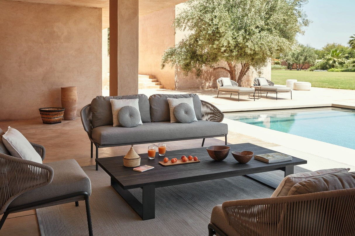 Manutti Radoc Radius Canapé 2,5-Seater, coussins en sus