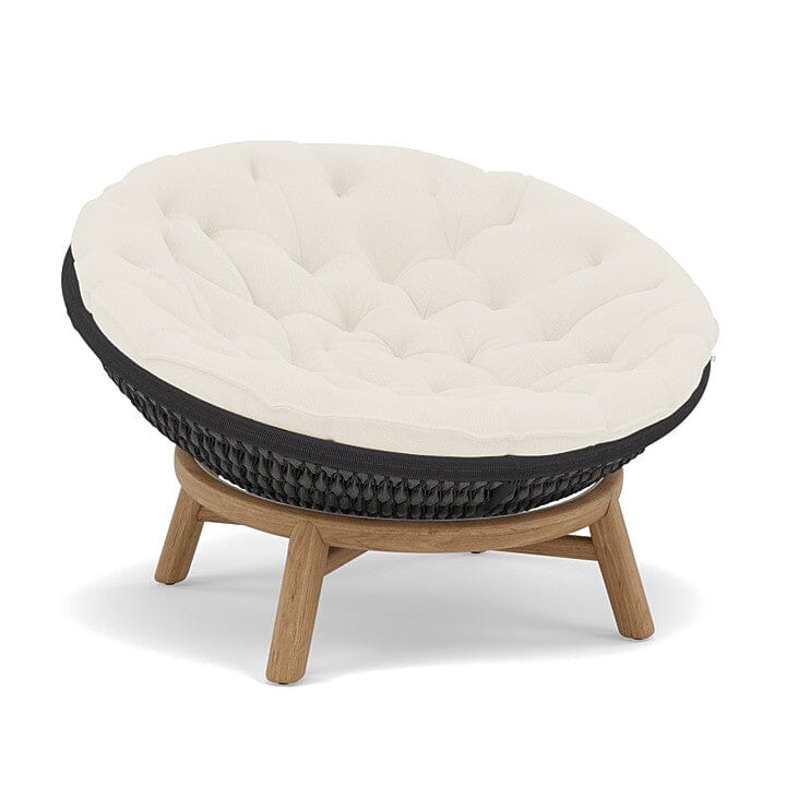 Manutti Sandua Coussin d'assise et de dossier pour Papasan Daybed (Cat.A) Lotus Vanilla C058