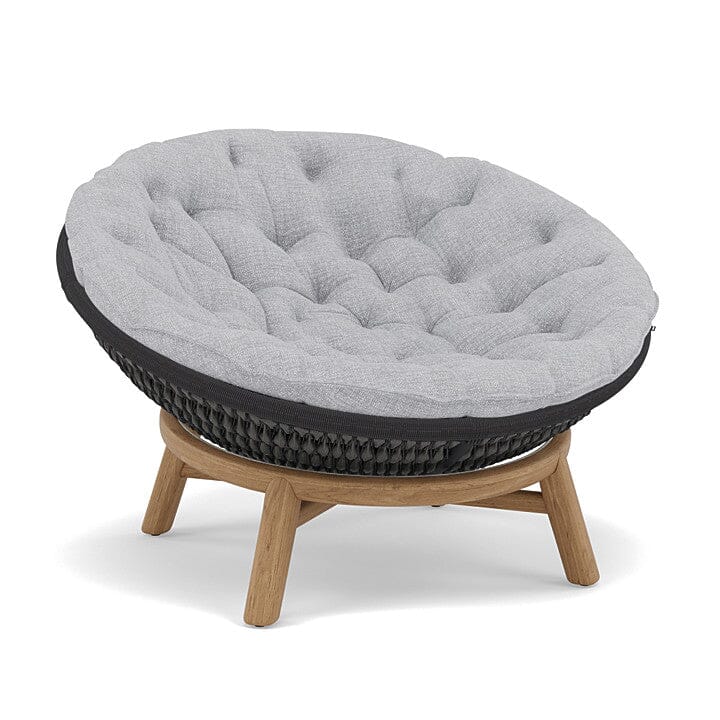 Manutti Sandua Coussin d'assise et de dossier pour Papasan Daybed (Cat.B) Chinchilla grey C180