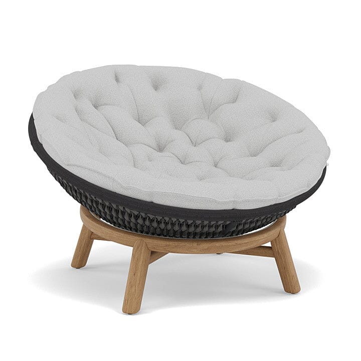 Manutti Sandua Coussin d'assise et de dossier pour Papasan Daybed (Cat.B) FR Pearl grey C003