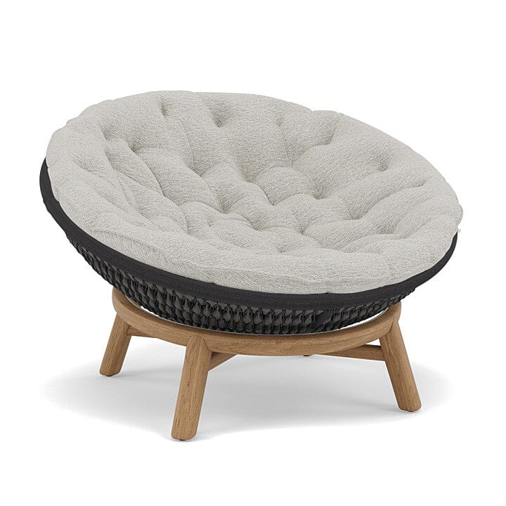 Manutti Sandua Coussin d'assise et de dossier pour Papasan Daybed (Cat.B) Lotus smokey C027