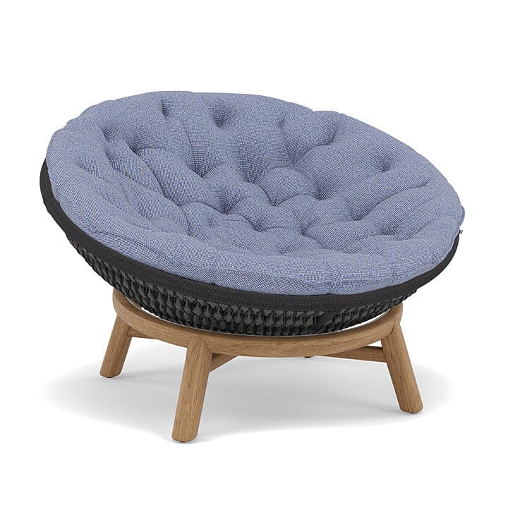 Manutti Sandua Coussin d'assise et de dossier pour Papasan Daybed (Cat.B) Persian blue C183