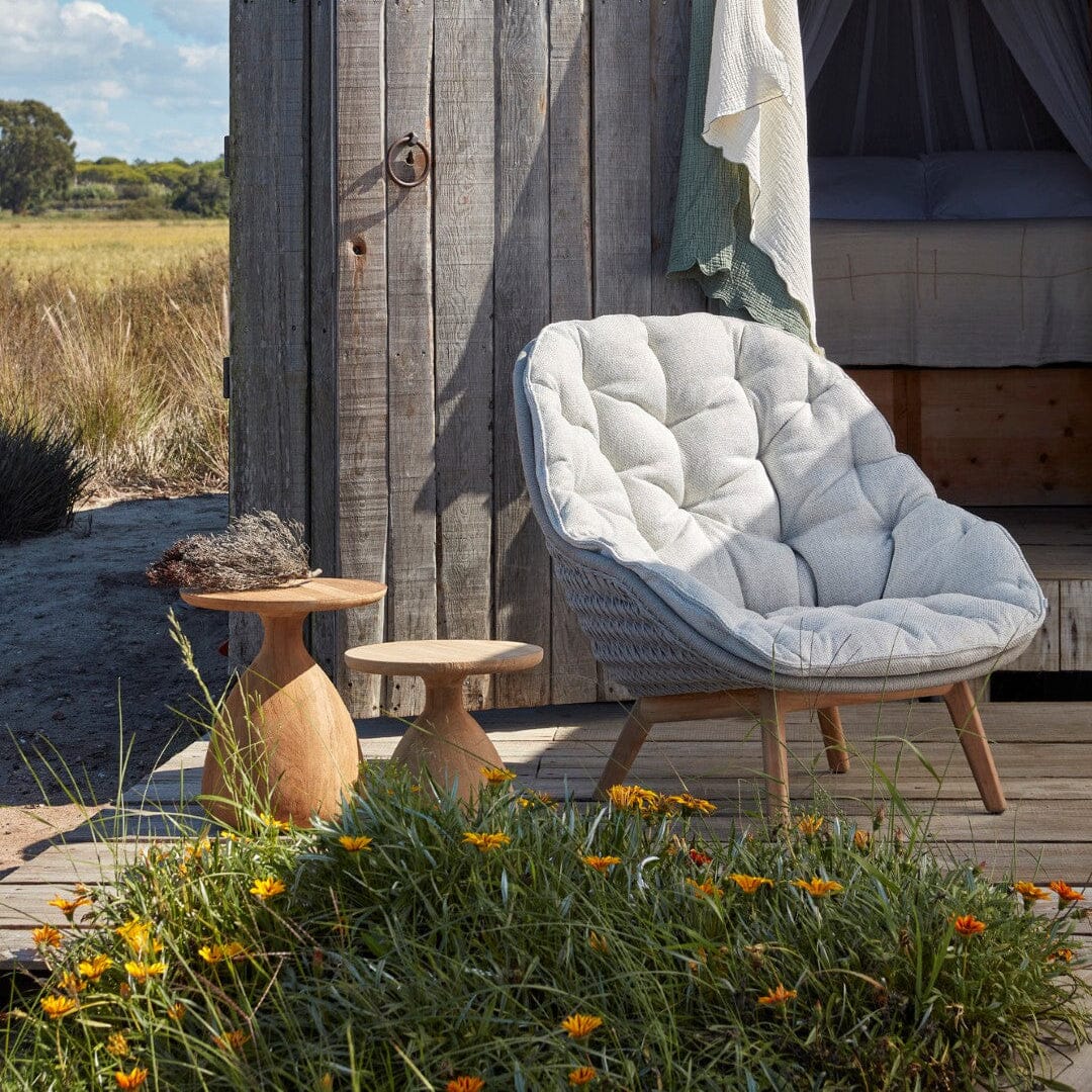 Manutti Sandua Fauteuil Lounge High Back Lounge chair, coussins en sus