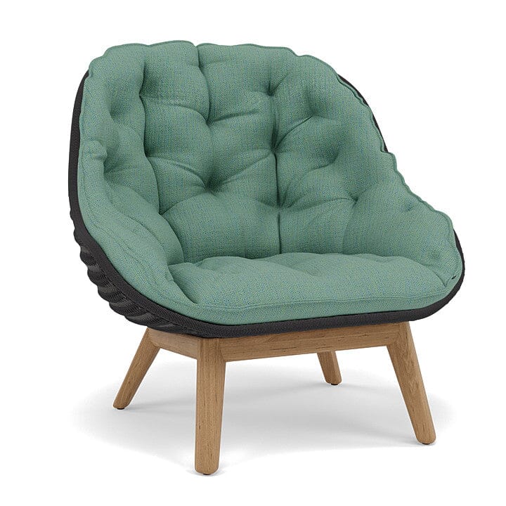 Manutti Sandua Set de Coussin pour High back Lounge Chair (Cat.B) Proud peacock C177