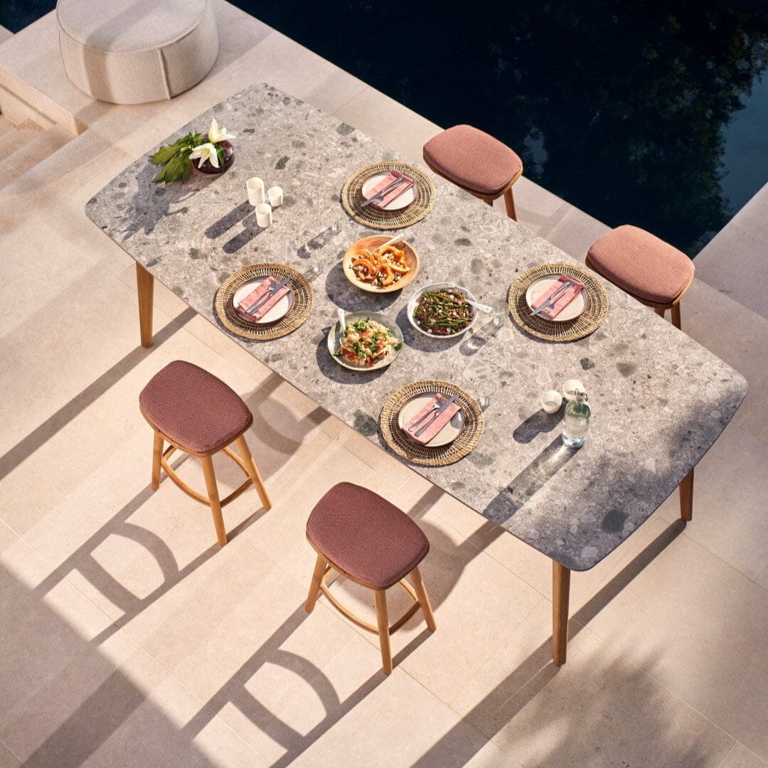 Manutti Solid Counter Stool 61, coussins en sus