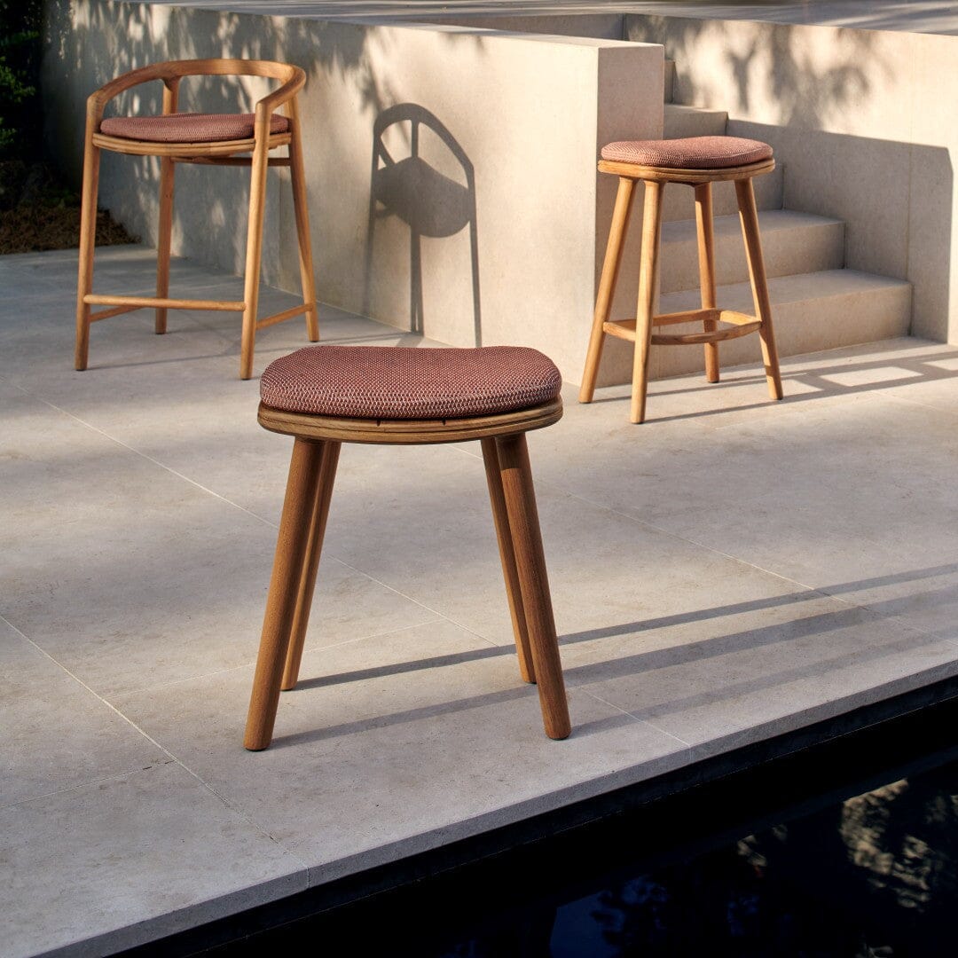 Manutti Solid Counter Stool 61, coussins en sus