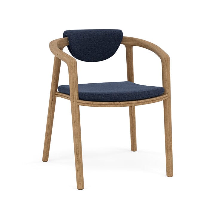 Manutti Solid Set de coussins Assise et Dossier Fauteuil repas et Barstool with back (Cat.A) FR Abyss CF008