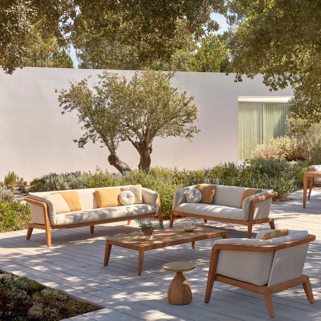 Manutti Sunrise Canapé 3-Seater, coussins en sus