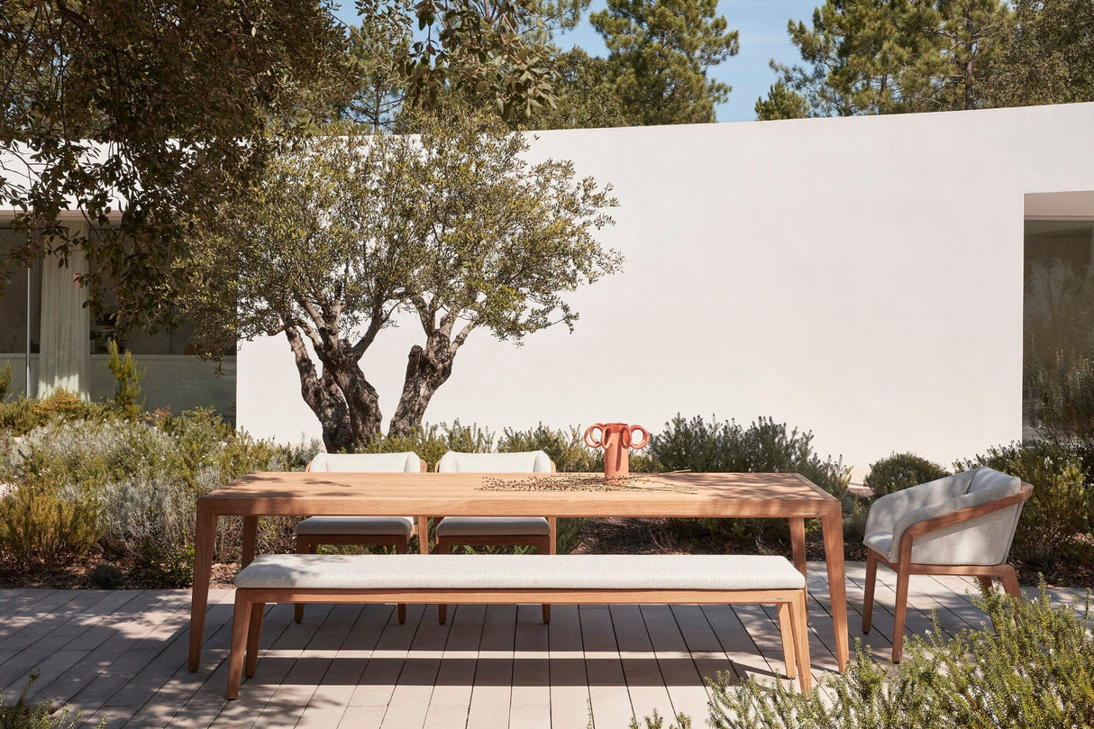 Manutti Sunrise Chaise repas, coussins non inclus