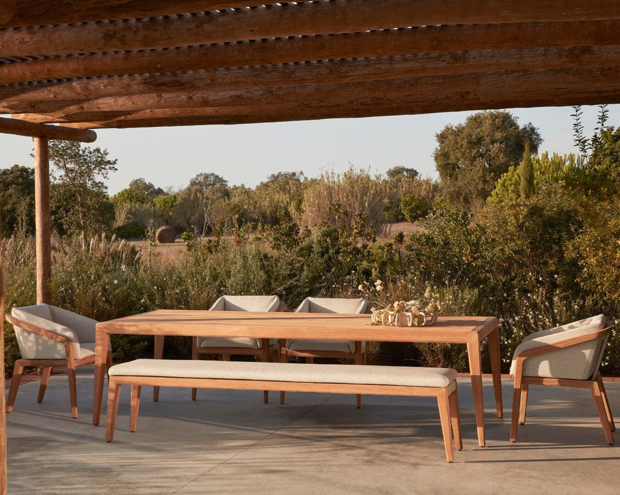 Manutti Sunrise Fauteuil repas, coussins en sus