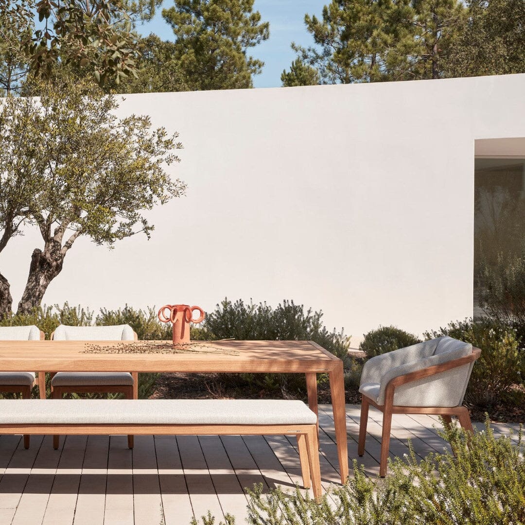 Manutti Sunrise Fauteuil repas, coussins en sus