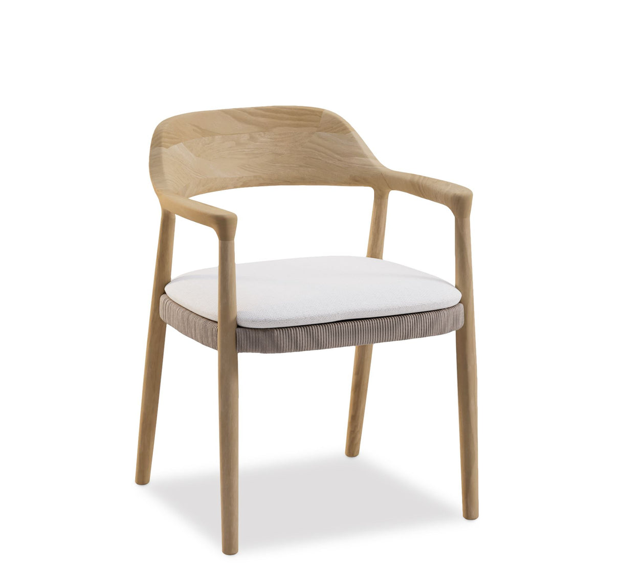 Manutti Yiko Dining chair - Fauteuil repas, coussin en sus