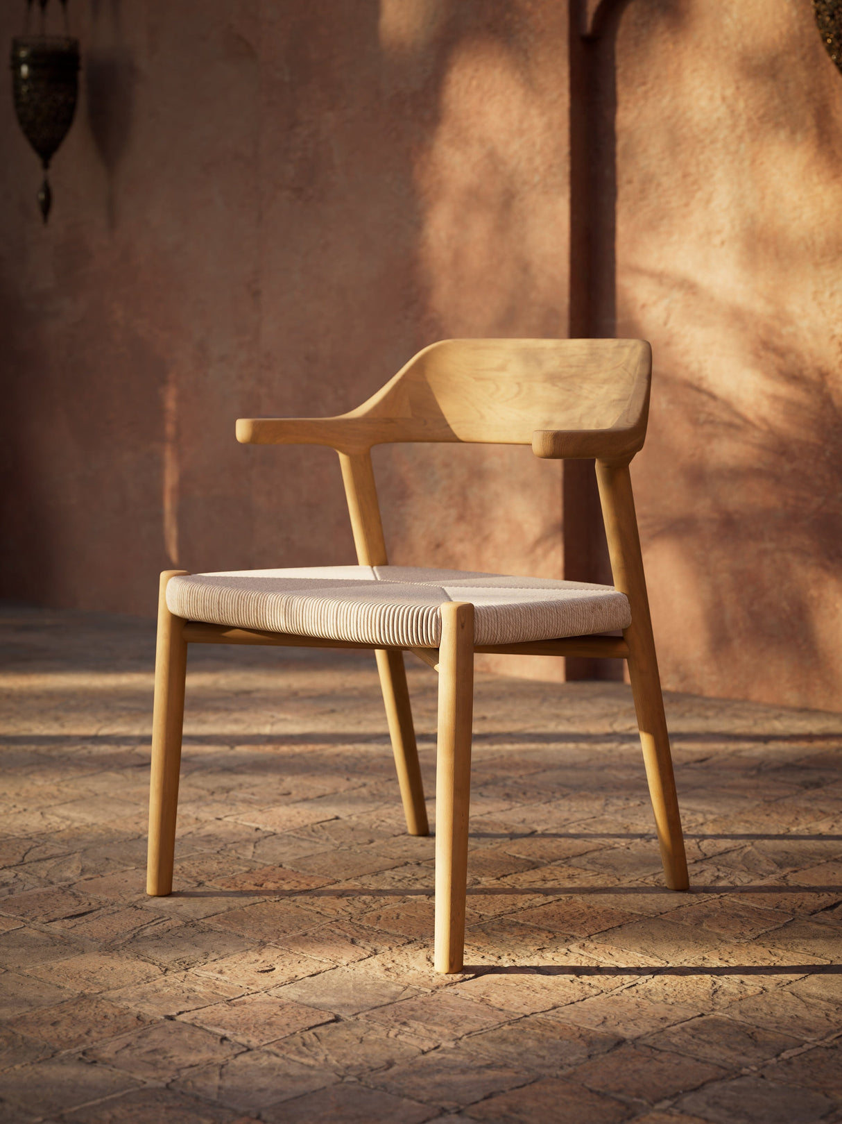 Manutti Yiko Side chair - Chaise repas, coussin non inclus