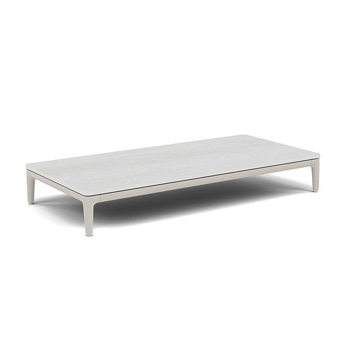 Manutti Zendo Sense Coffee Table 96x46cm h:15cm Flint AF13 Ceramic Perla 12mm 5K66