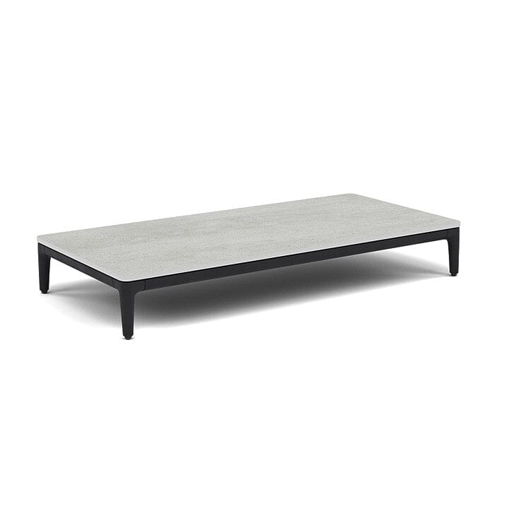 Manutti Zendo Sense Coffee Table 96x46cm h:15cm Lava AF10 Ceramic Concrete 12mm 5K68
