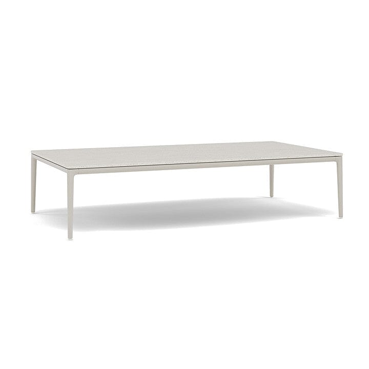 Manutti Zendo Sense Outdoor Side Table 150x80cm h:35cm Flint AF13 Ceramic Speckled Sand 12mm 5K73