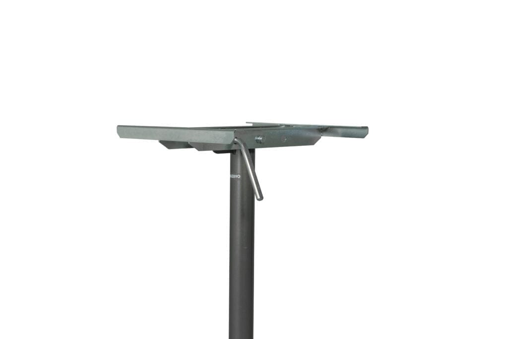 Mazuvo Maxim Pied bistrot rabattable 4 branches H:72cm