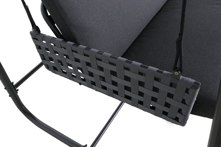 MWH Crossado Balancelle Hollywood avec toit et coussins