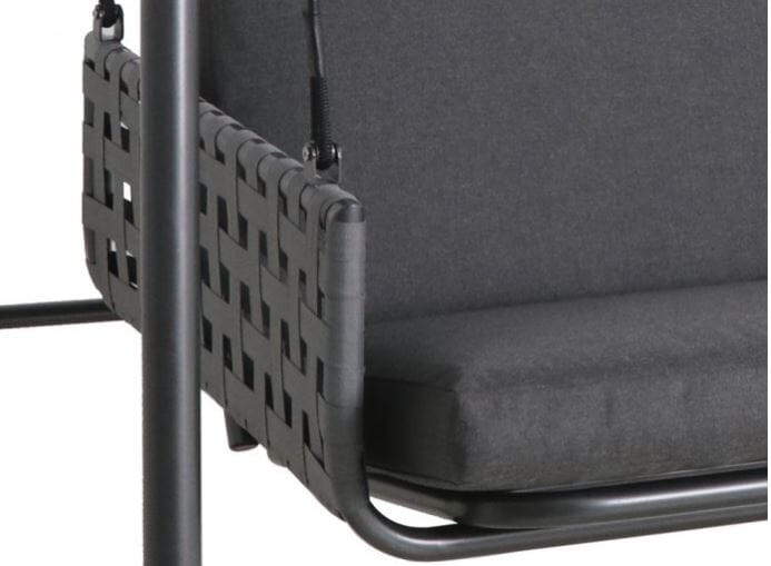 MWH Crossado Balancelle Hollywood avec toit et coussins