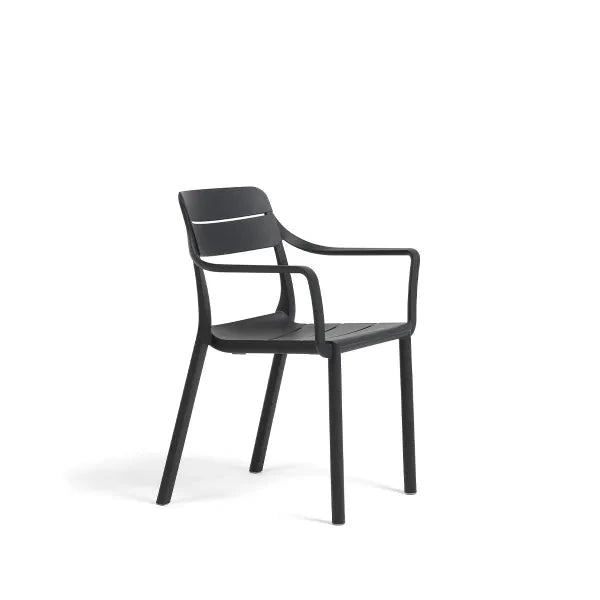 Nardi Cassia Fauteuil repas Antracite