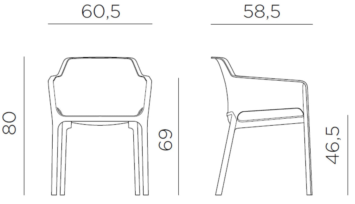 Nardi Net Fauteuil repas