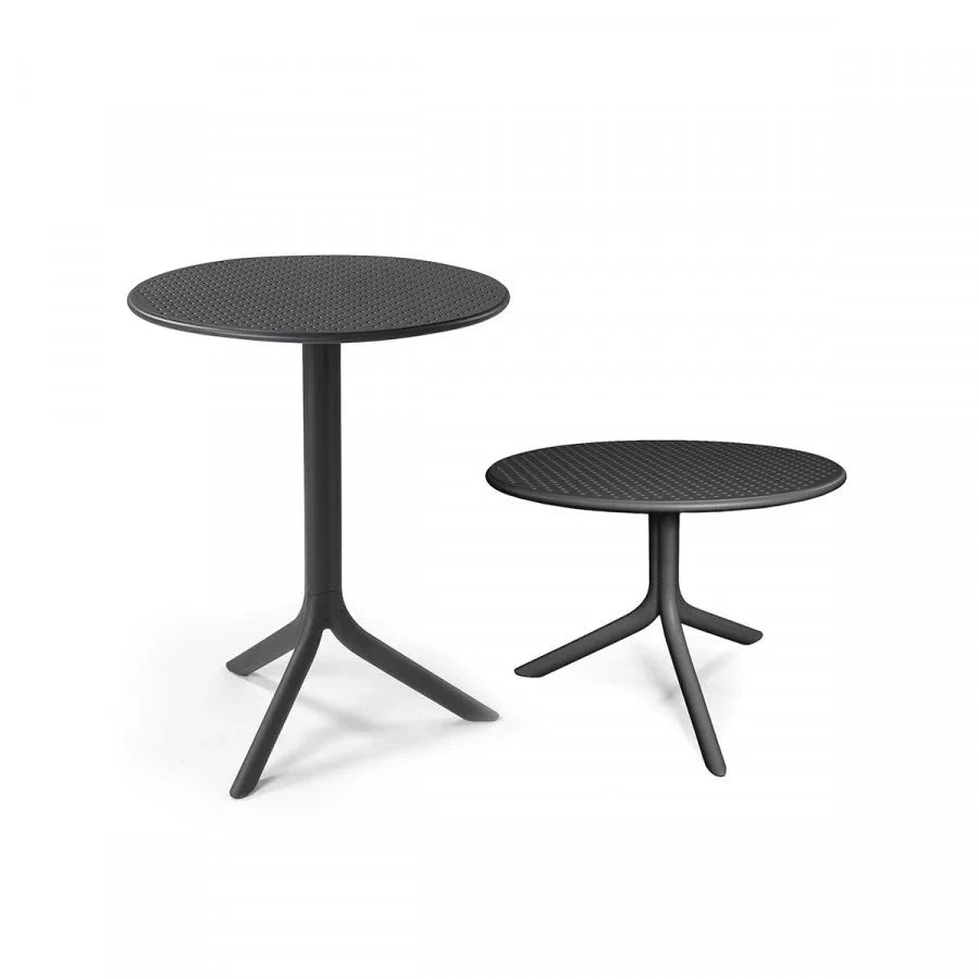 Nardi Step Table Ø60.5cm h:40/76.5cm Antracite