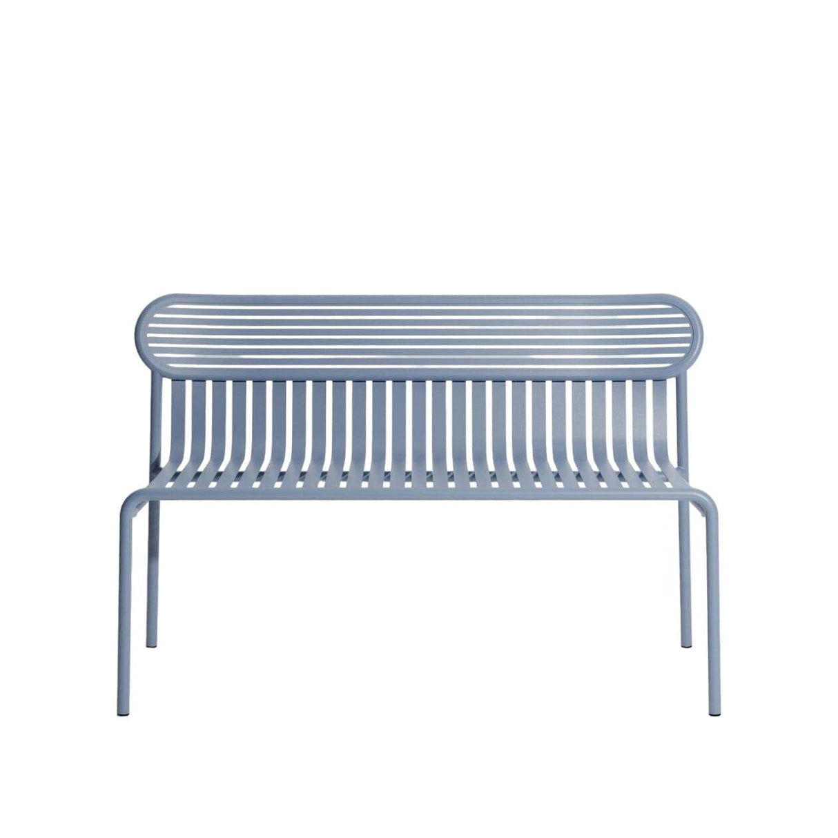 Petite Friture Week-end Banc de jardin Bleu pigeon 25