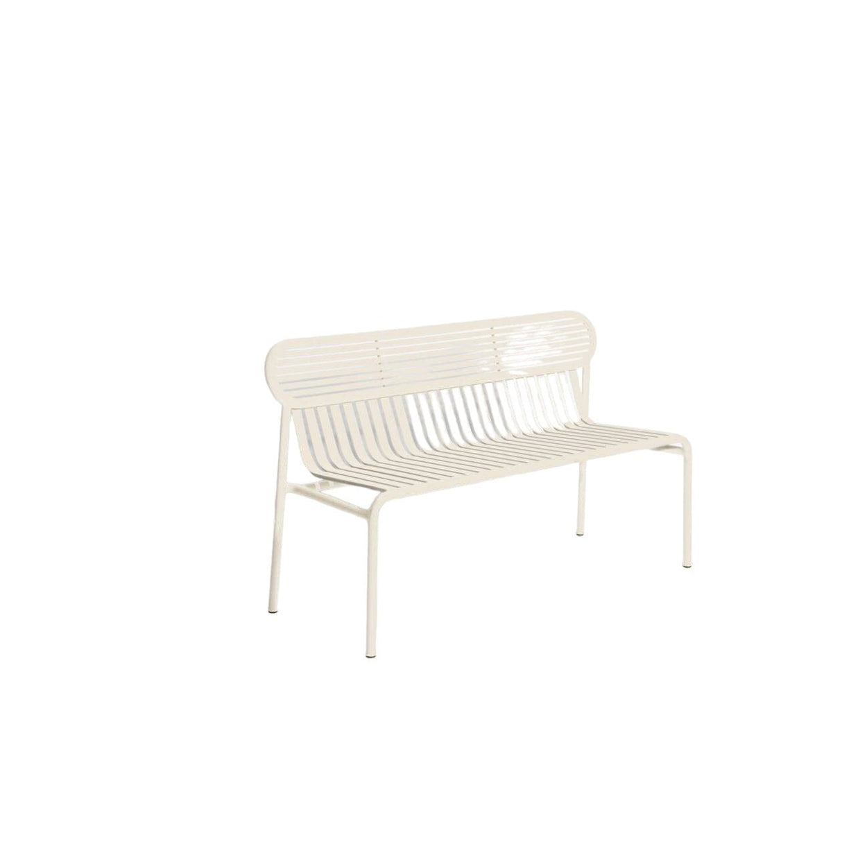 Petite Friture Week-end Banc de jardin Ivoire 16