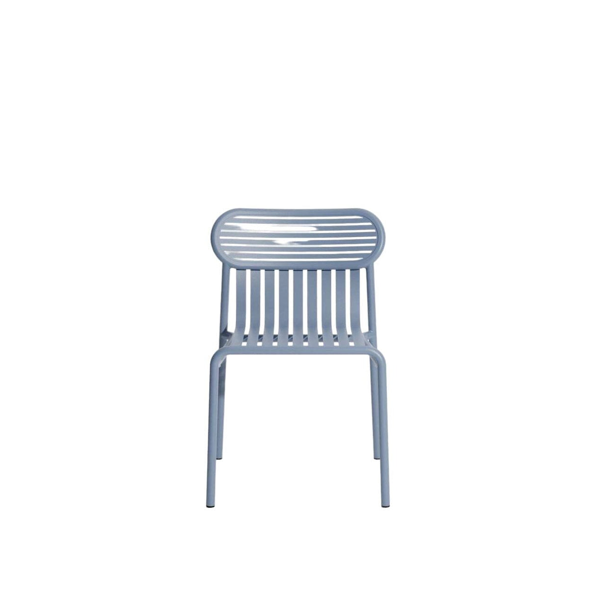 Petite Friture Week-end Chaise sans accoudoirs Bleu pigeon 25