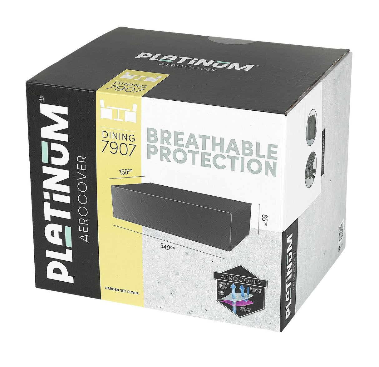 Platinum AeroCover Housse de protection pour ensemble 340x150cm H:85cm